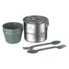 Wildfare Go Two Bowl Cookset Stanley 10-09997-020 Camp Cook Sets One Size / Shale/Charcoal
