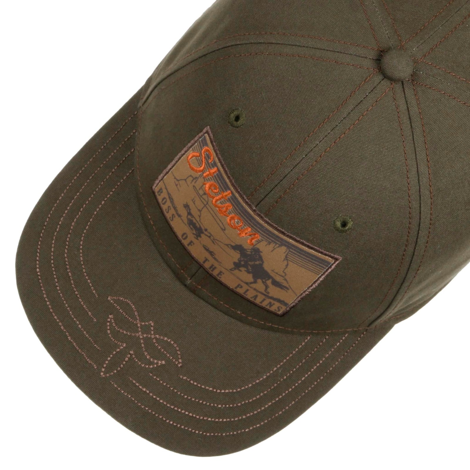 Baseball Cap | Boss of the Plains Stetson 7771113-45-OS Caps & Hats One Size / Black Olive