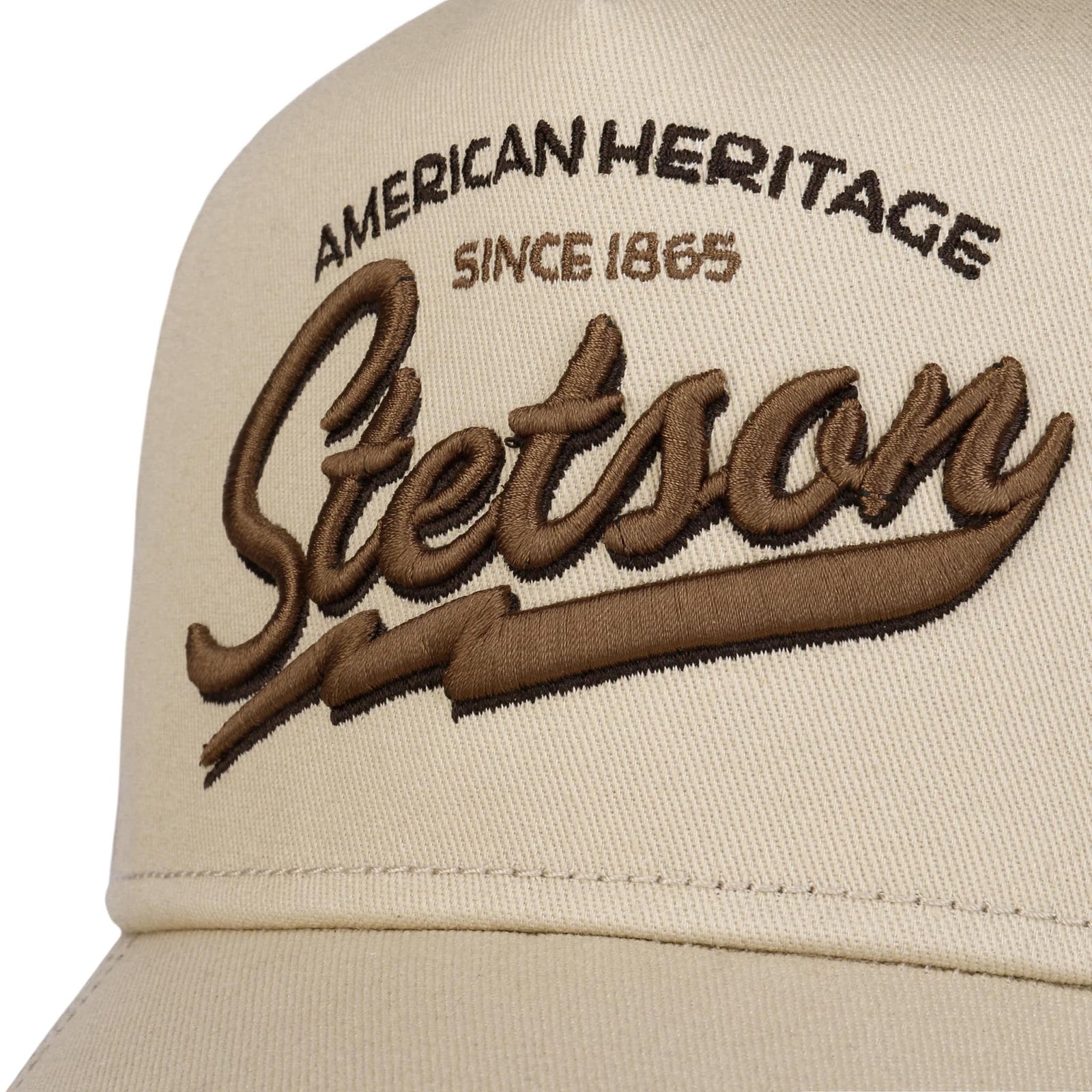 Trucker Cap | American Heritage Classic Stetson 7751171-76-OS Caps & Hats One Size / Beige