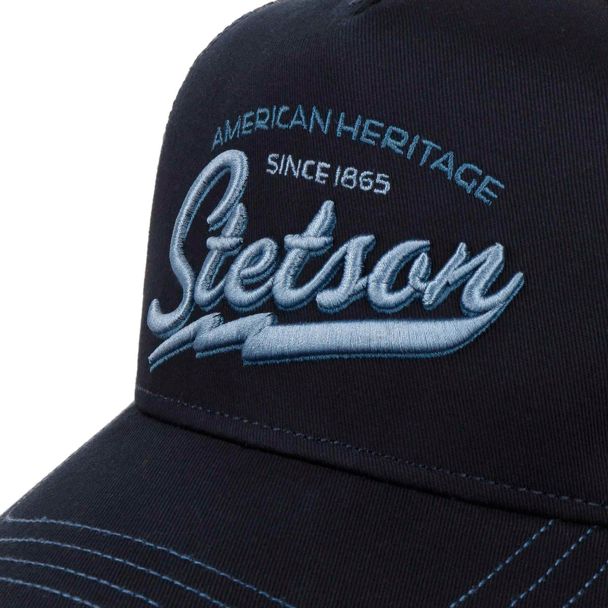 Trucker Cap | American Heritage Classic Stetson 7751171-2-OS Caps & Hats One Size / Navy