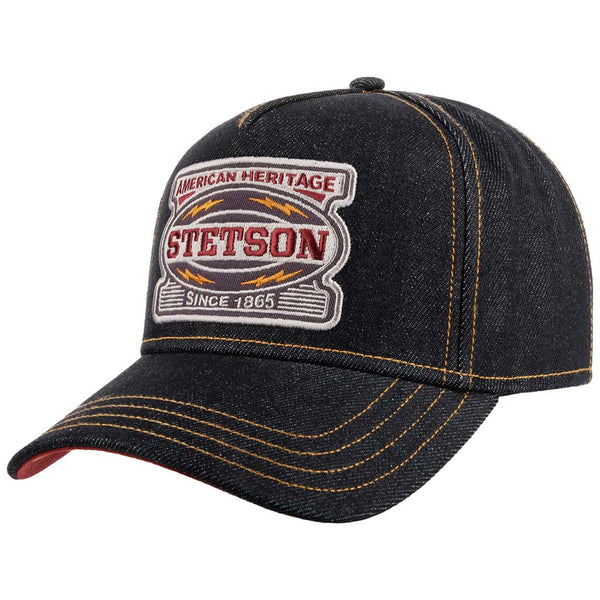 Trucker Cap | Lightning Stetson 7741140-92-OS Caps & Hats One Size / Blue Denim