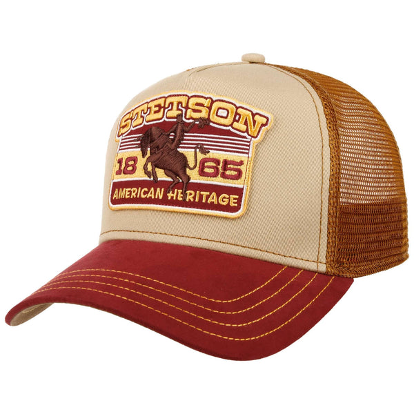 Trucker Cap | Rodeo Stetson 7741104-87-OS Caps & Hats One Size / Red
