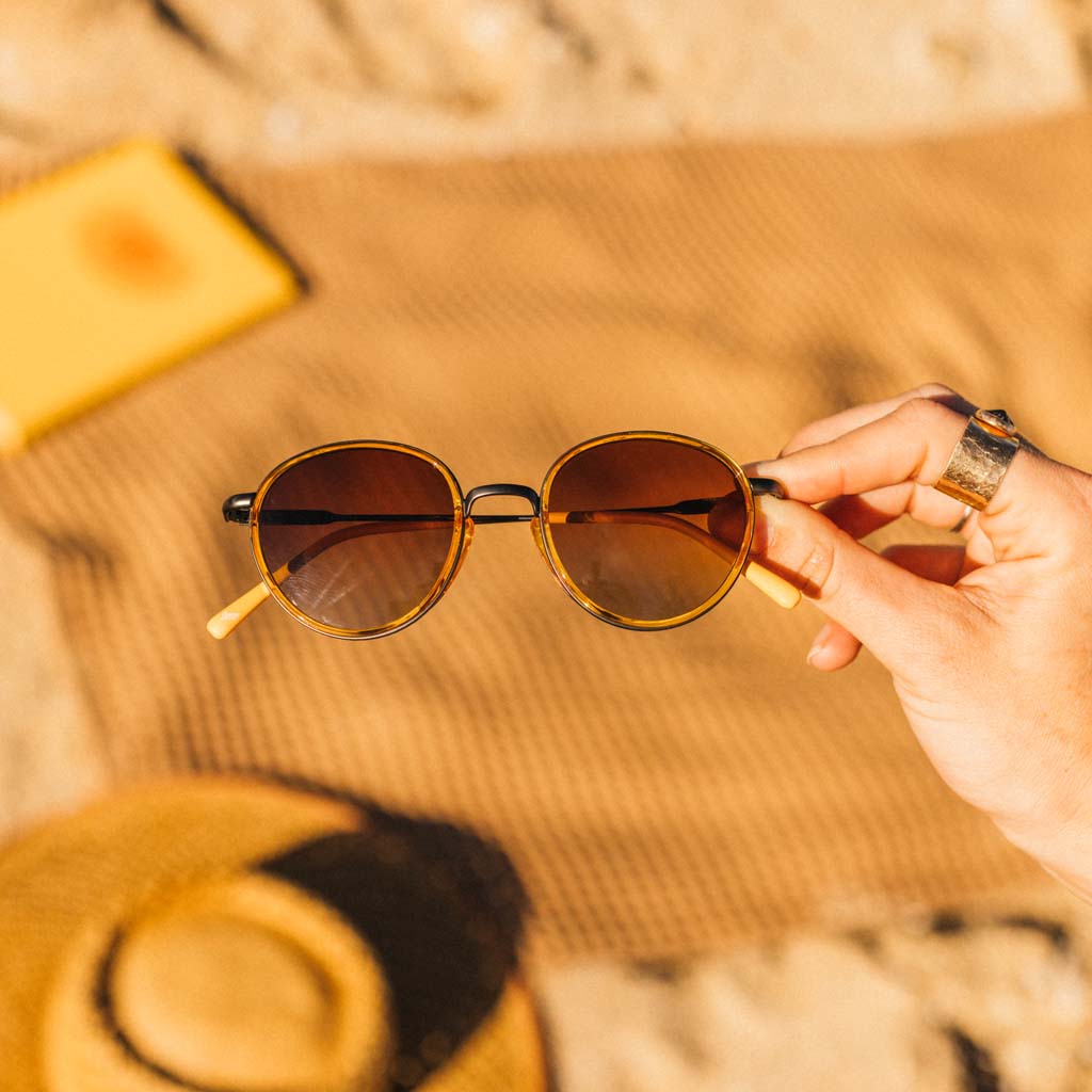 Baia Sunski SUN-BA-HSE Sunglasses One Size / Honey Sepia