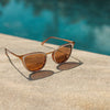 Catalina Sunski SUN-CT-IAM Sunglasses One Size / Ivory Amber