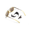 Ferrata Sunski SUN-FE-OAM Sunglasses One Size / Olive Citrine Amber