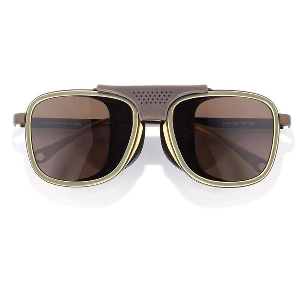 Ferrata Sunski SUN-FE-OAM Sunglasses One Size / Olive Citrine Amber