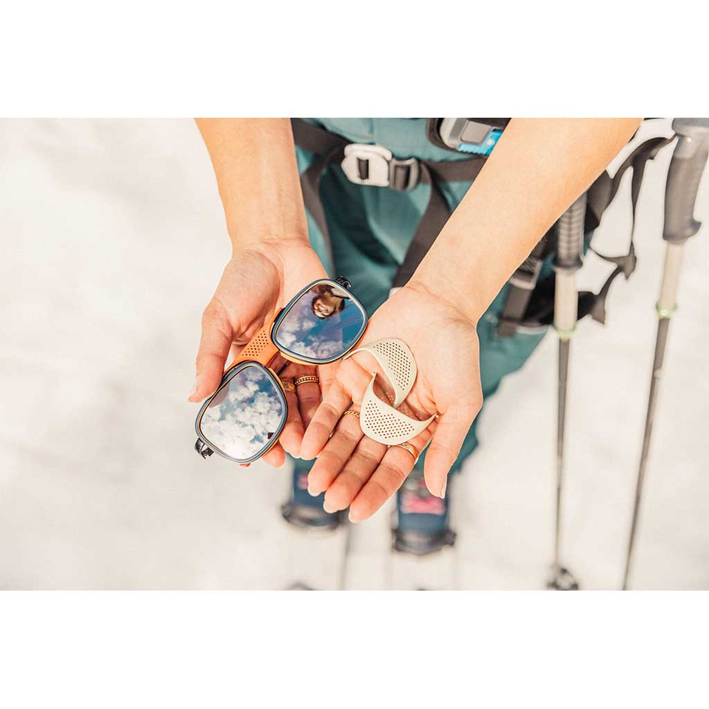 Ferrata Sunski SUN-FE-SSI Sunglasses One Size / Spruce Silver