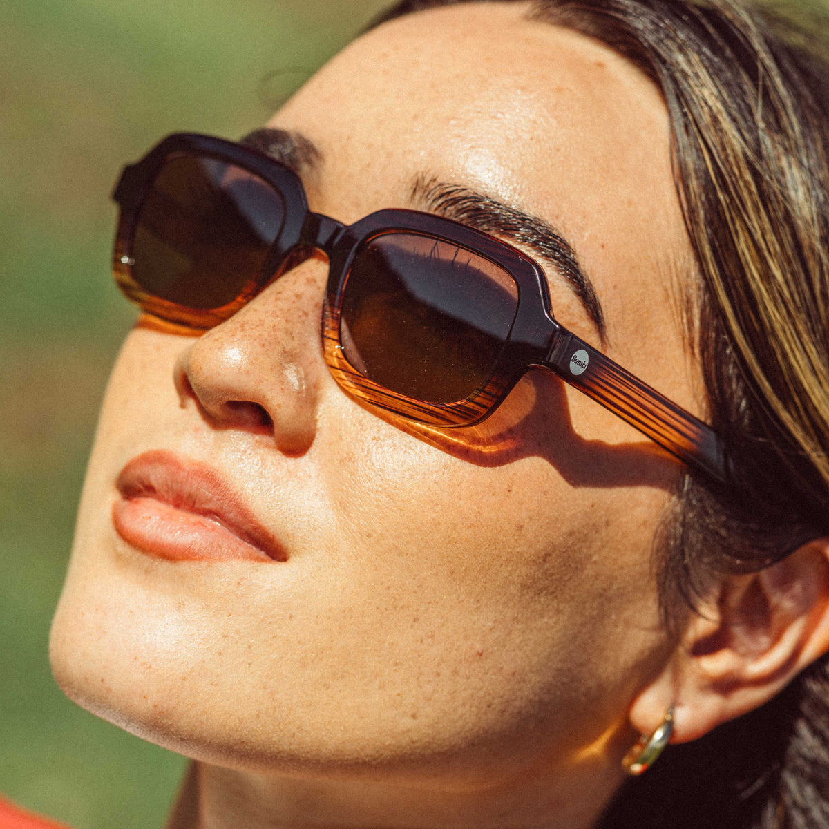 Lago Sunski SUN-LA-WTA Sunglasses One Size / Wire Tortoise Amber