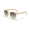 Makani Sunski SUN-MK-ISS Sunglasses One Size / Ivory Sepia