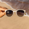 Makani Sunski SUN-MK-ISS Sunglasses One Size / Ivory Sepia