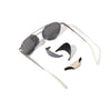 Strada Sunski SUN-ST-ISI Sunglasses One Size / Ivory Silver