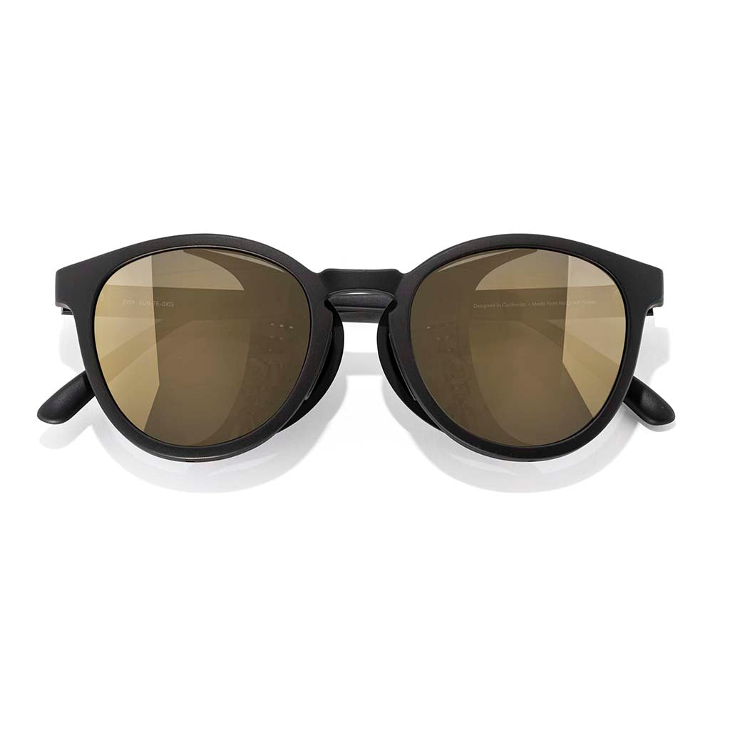 Tera Sunski SUN-TE-BKGP Sunglasses One Size / Black Gold