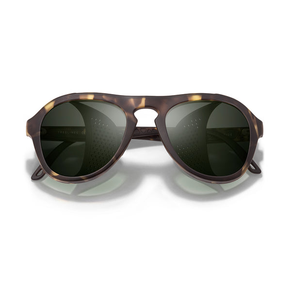 Treeline Sunski SUN-TL-TFOP Sunglasses One Size / Tortoise Forest