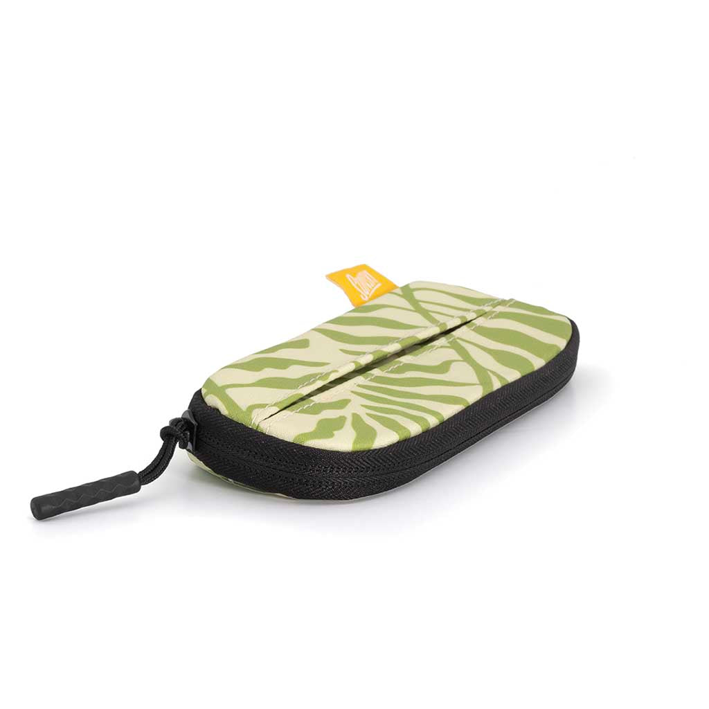 Zipper Case Sunski ACC-CA-LEA Sunglasses Accessories One Size / Green Leaves