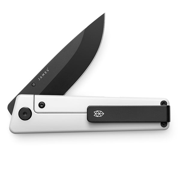 The Chapter 2 The James Brand KN127233-00 Pocket Knives One Size / White Titanium/Black