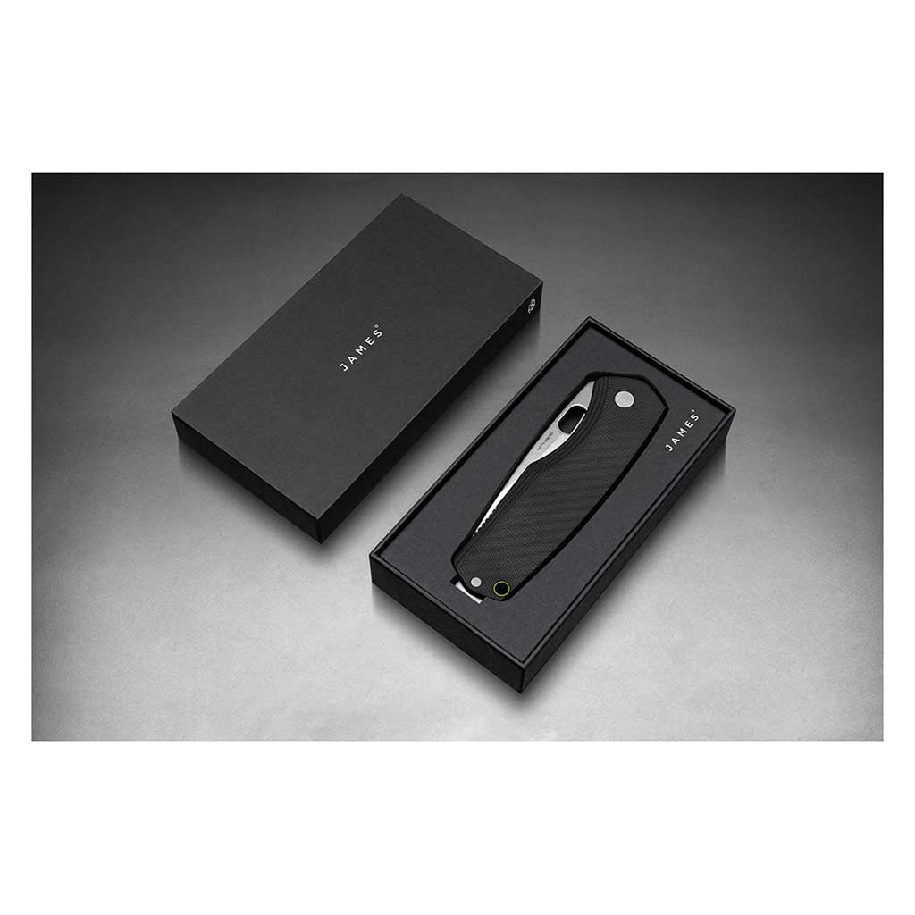 The Folsom Pro | Stonewash The James Brand KN129114-00 Knives One Size / Black/Stainless