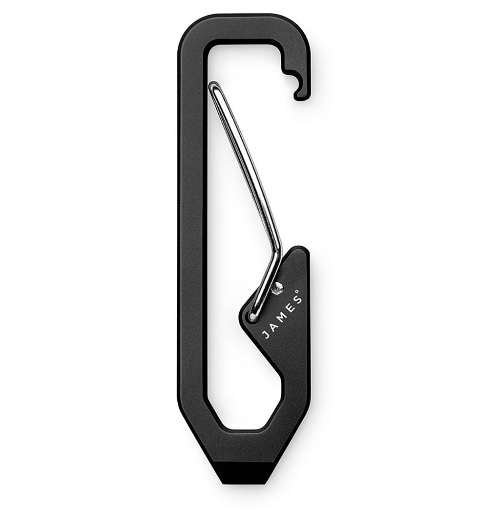 The Holcombe The James Brand ES210900-10 Keyrings One Size / Black/Stainless