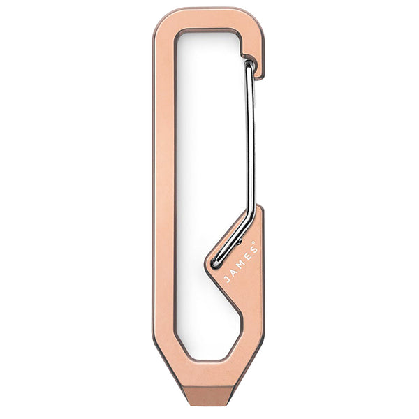 The Holcombe The James Brand ES210949-10 Keyrings One Size / Rose Gold/Stainless