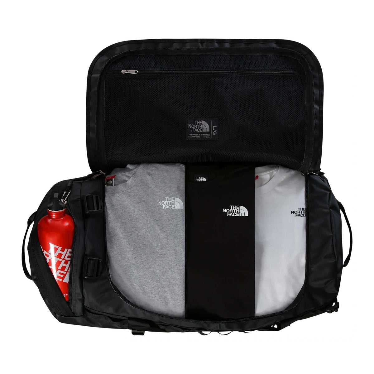 Base Camp Duffle - L The North Face NF0A52SB53R-OS Duffle Bags 95L / TNF Black/TNF White/NPF