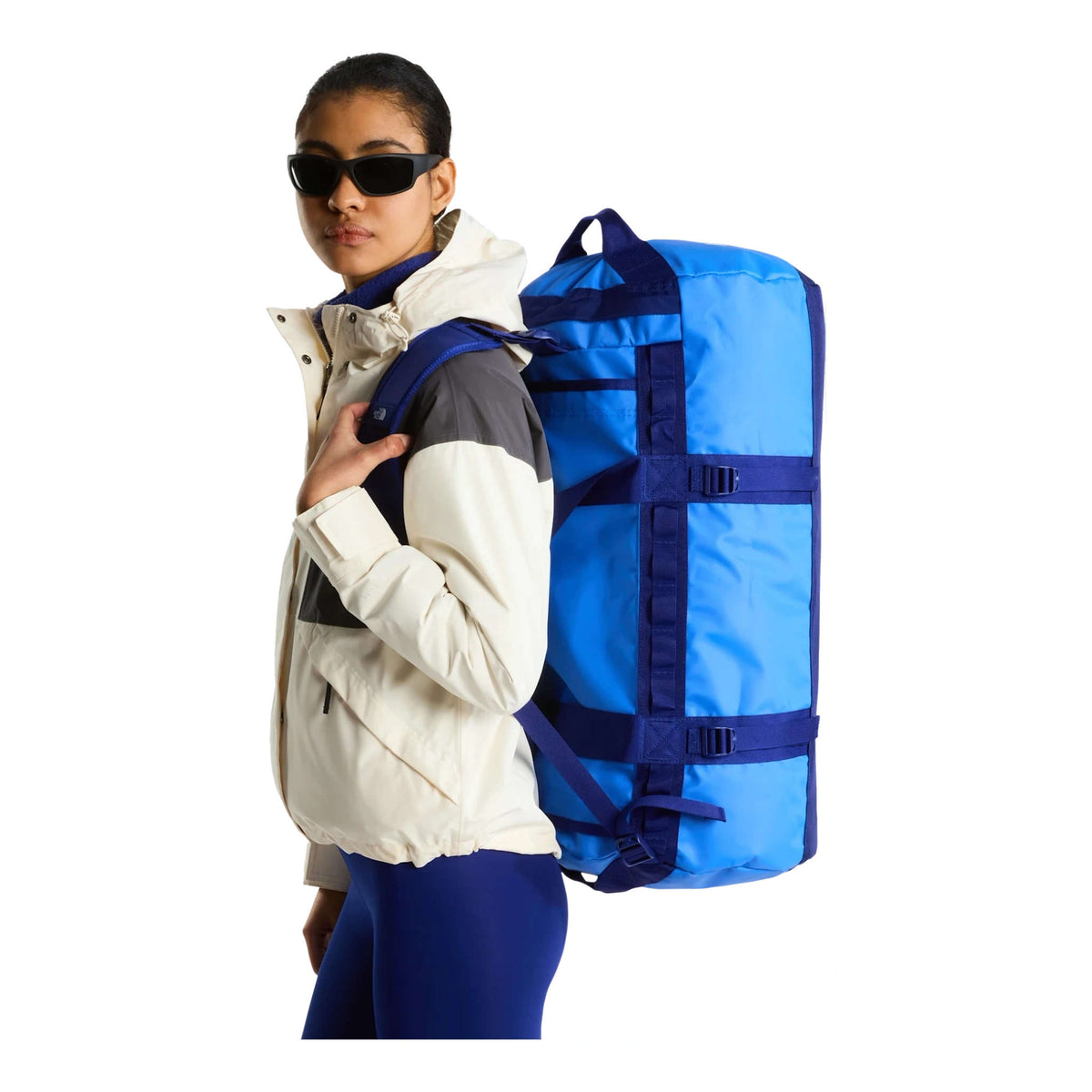 Base Camp Duffle - M The North Face NF0A52SARC7-OS Duffle Bags 71L / Active Blue/Bold Blue