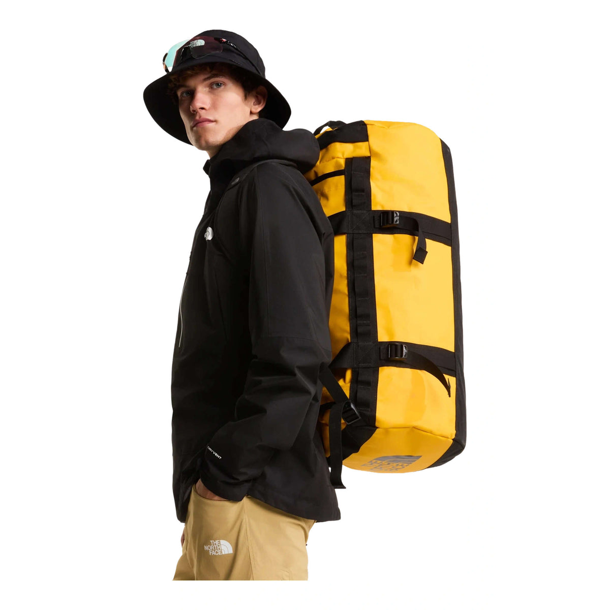 Base Camp Duffle - M The North Face NF0A52SA4WP-OS Duffle Bags 71L / Summit Gold/TNF Black/NPF