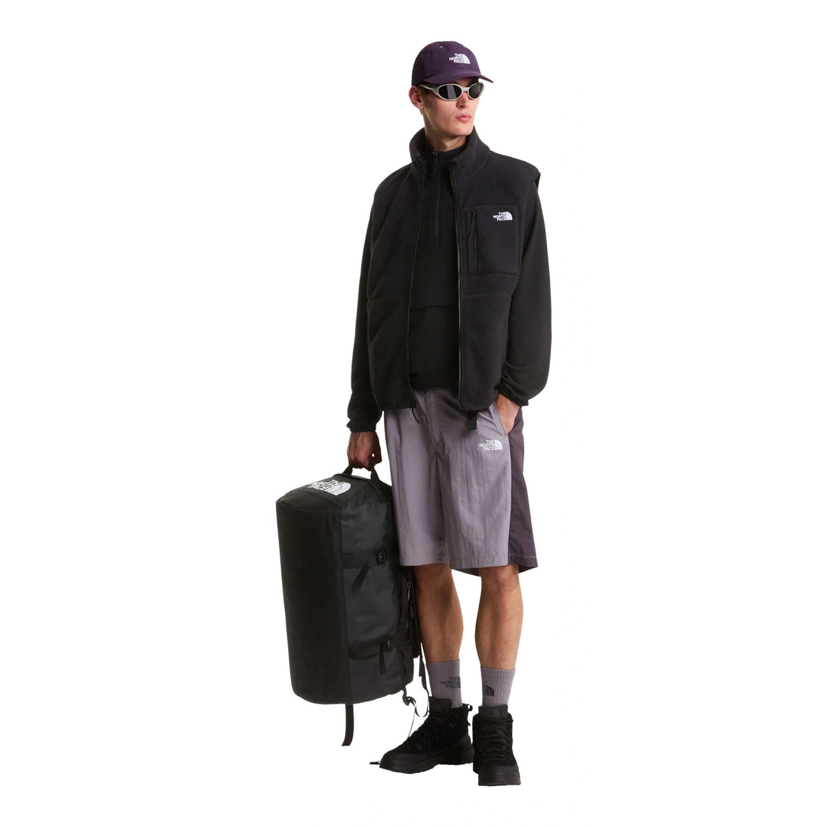 Base Camp Duffle - S The North Face NF0A52ST53R-OS Duffle Bags 50L / TNF Black/TNF White/NPF
