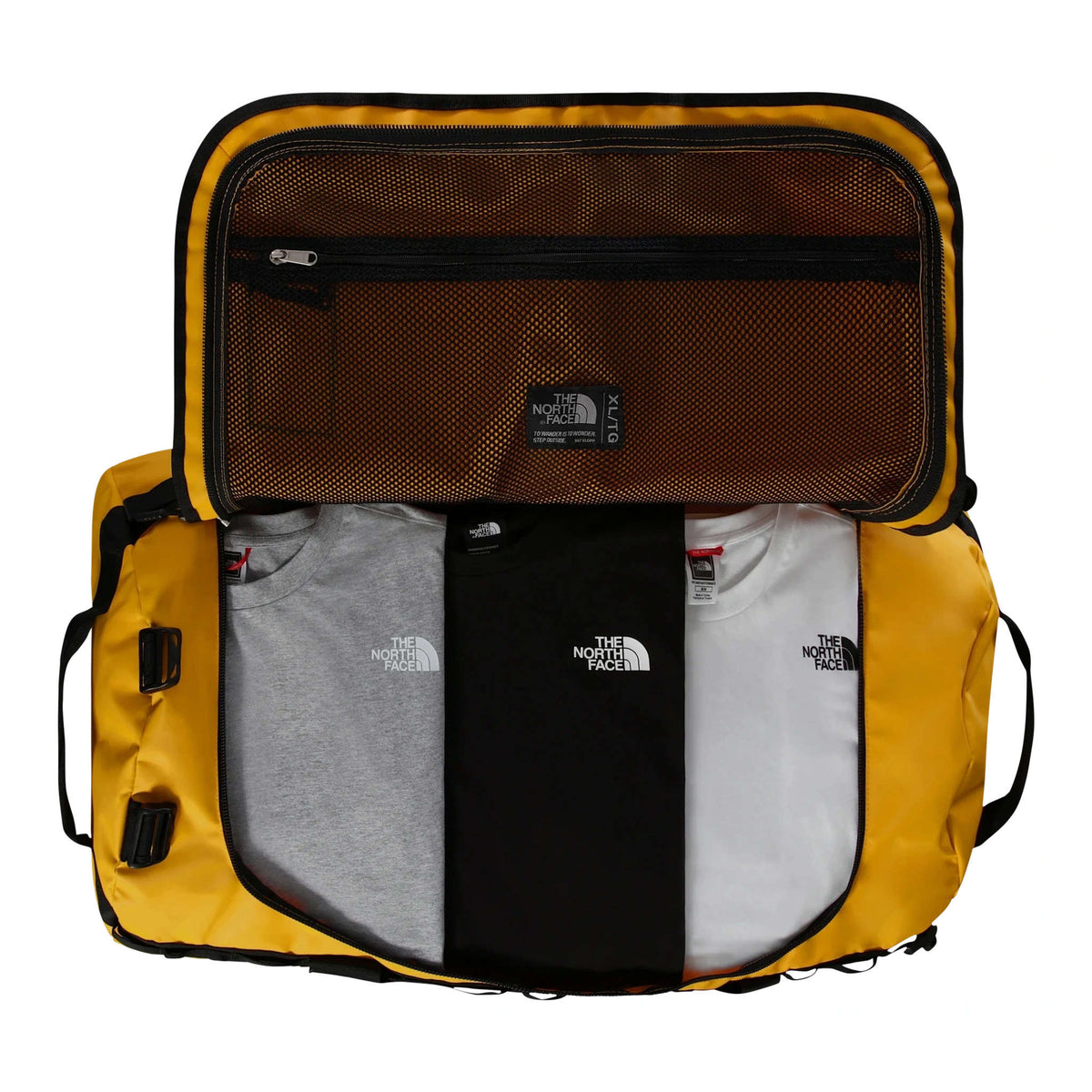 Base Camp Duffle - XL The North Face NF0A52SC4WP-OS Duffle Bags 132L / Summit Gold/TNF Black/NPF