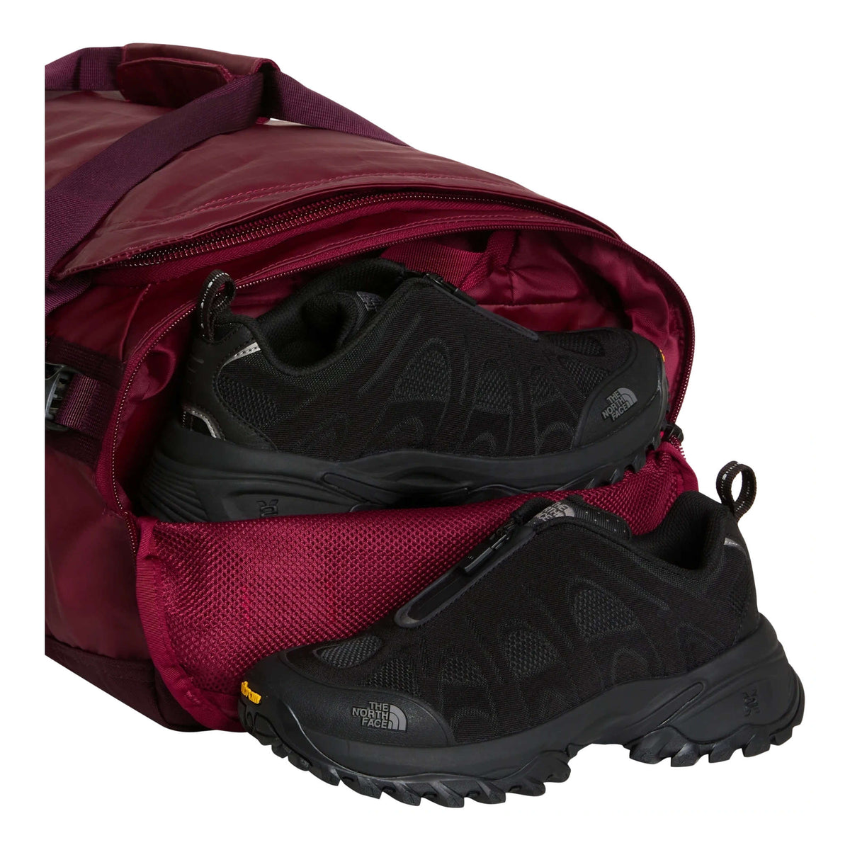Base Camp Voyager Duffle The North Face NF0A52RQWWM-OS Duffle Bags 42L / Burgundy Crush/Deep Burgundy/Lali Guran