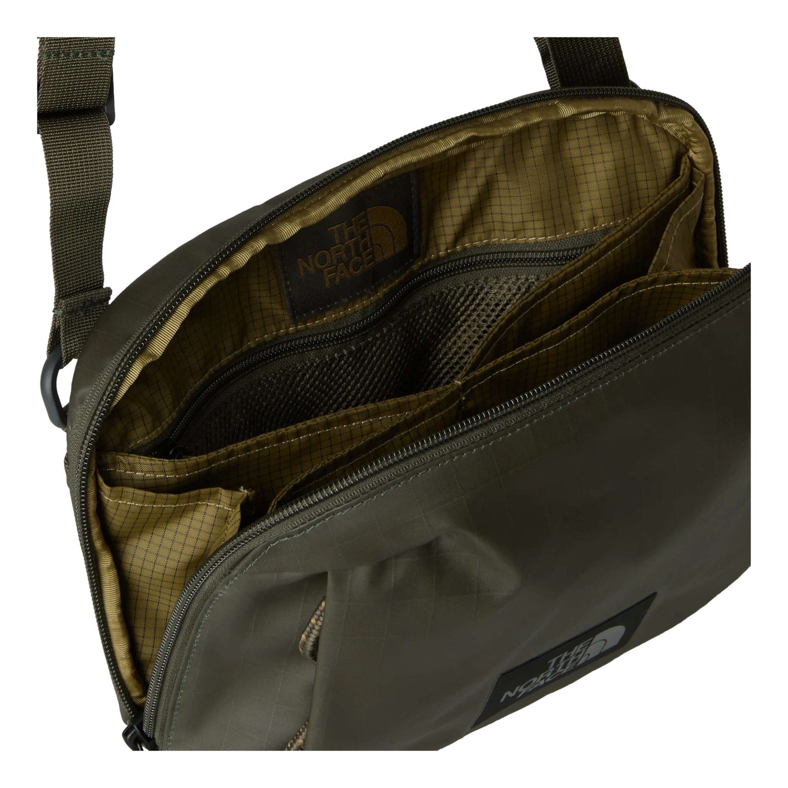 Base Camp Voyager Pro | Crossbody The North Face NF0A8GJBBQW-OS Crossbody Bags One Size / New Taupe Green/TNF Black