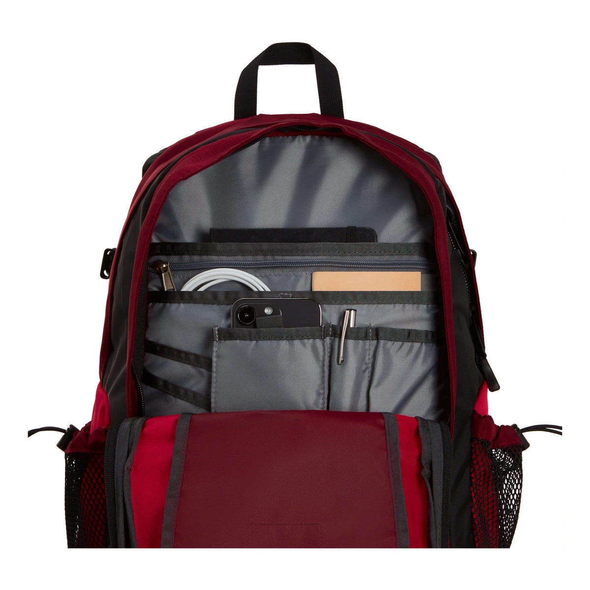 Hot Shot SE Backpack The North Face NF0A3KYJWWN-OS Backpacks 30L / Burgundy Crush/Lali Guran/TNF Black