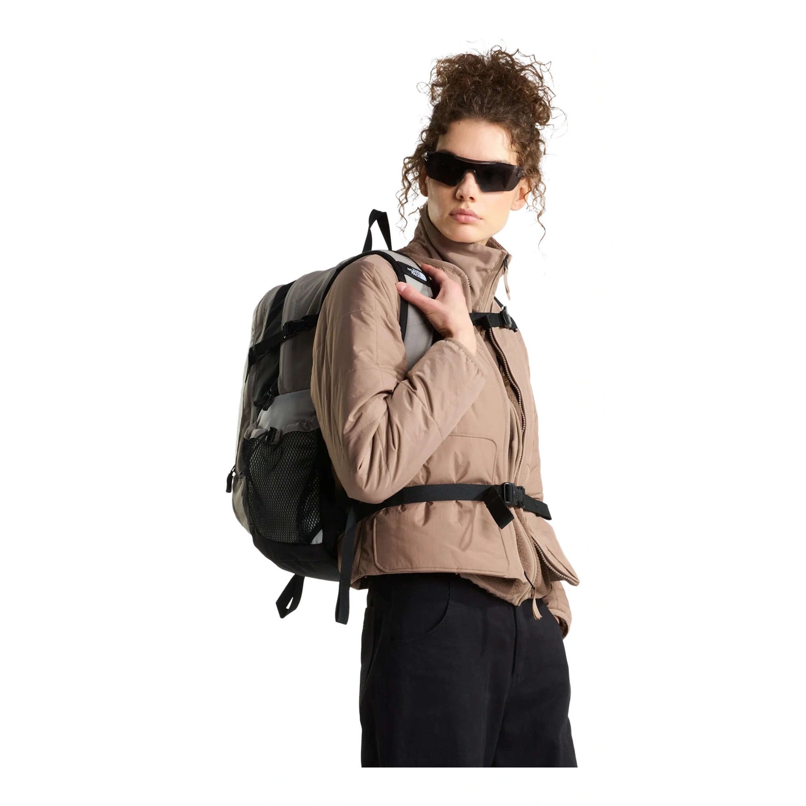 Hot Shot SE Backpack The North Face NF0A3KYJY24-OS Backpacks 30L / Stone Slab/Cumulus Cloud/TNF Black