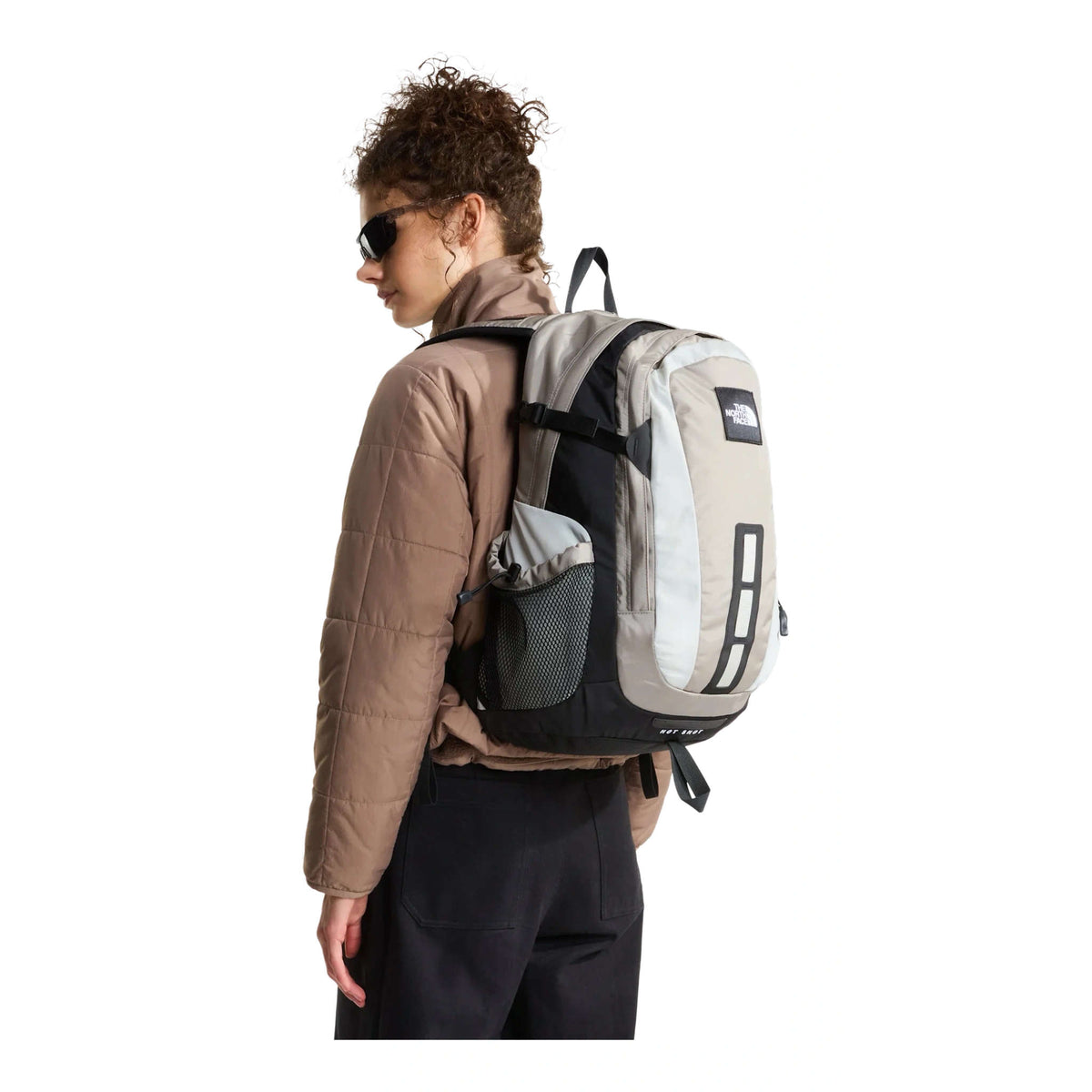Hot Shot SE Backpack The North Face NF0A3KYJY24-OS Backpacks 30L / Stone Slab/Cumulus Cloud/TNF Black