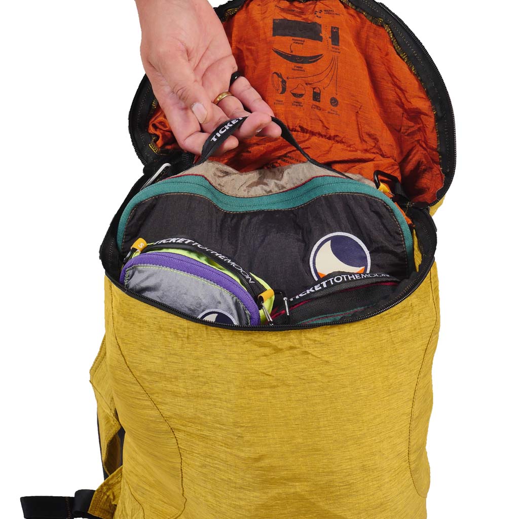 Backpack Plus Premium Ticket To The Moon TMPBPPR23 Backpacks 25L / Gold