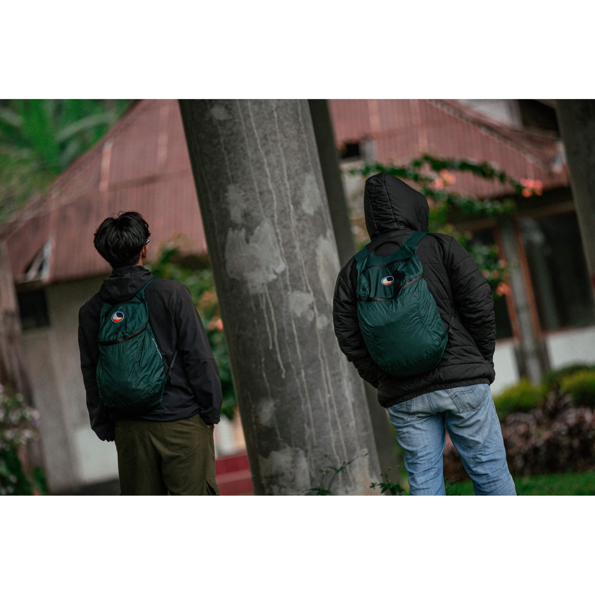 Backpack Plus | Water Resistant Ticket To The Moon TMPBPWR105 Backpacks 25L / Dark Green