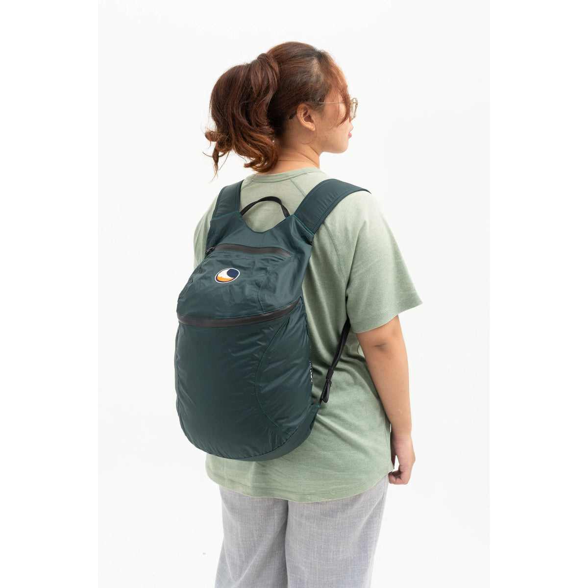 Backpack Plus | Water Resistant Ticket To The Moon TMPBPWR105 Backpacks 25L / Dark Green