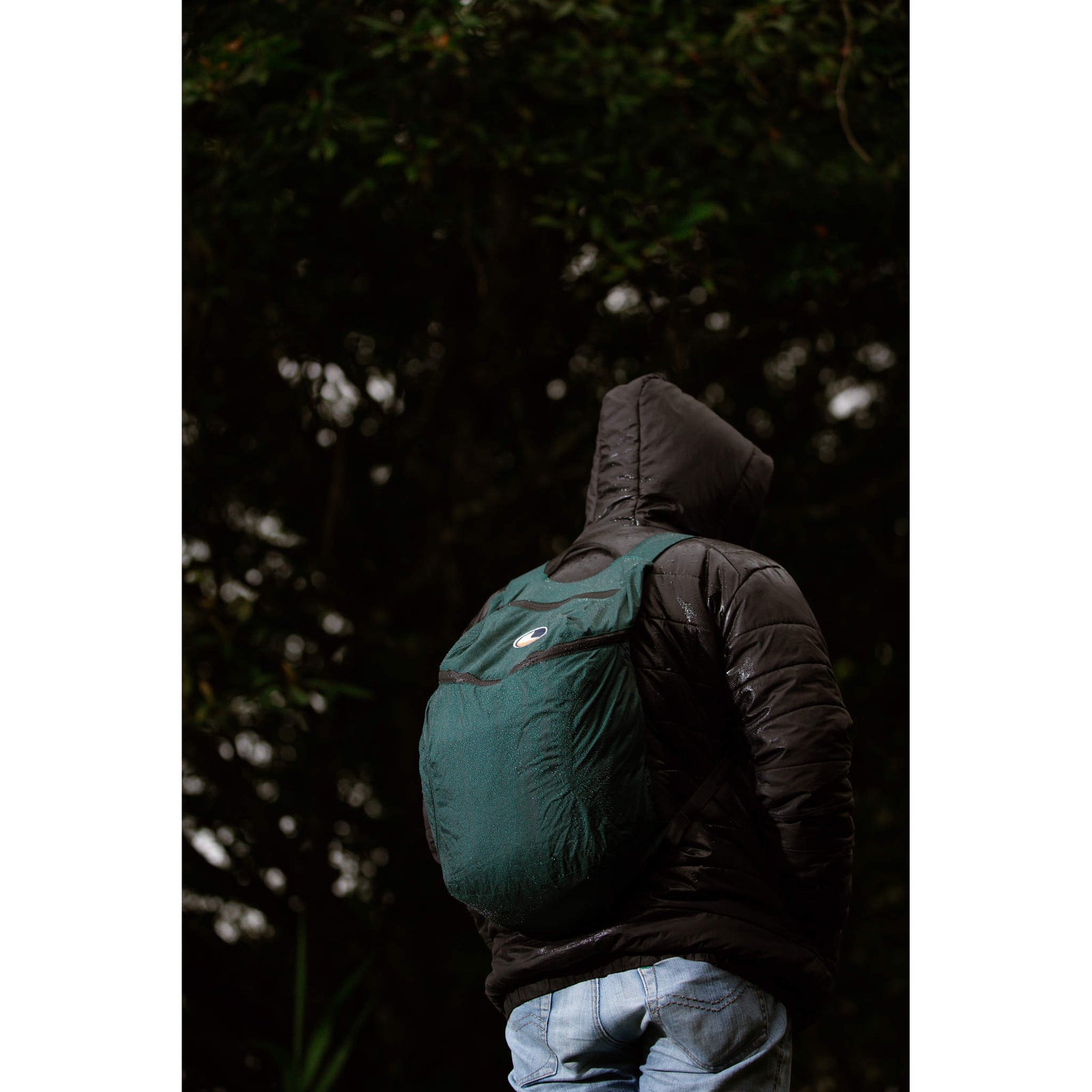 Backpack Plus | Water Resistant Ticket To The Moon TMPBPWR105 Backpacks 25L / Dark Green