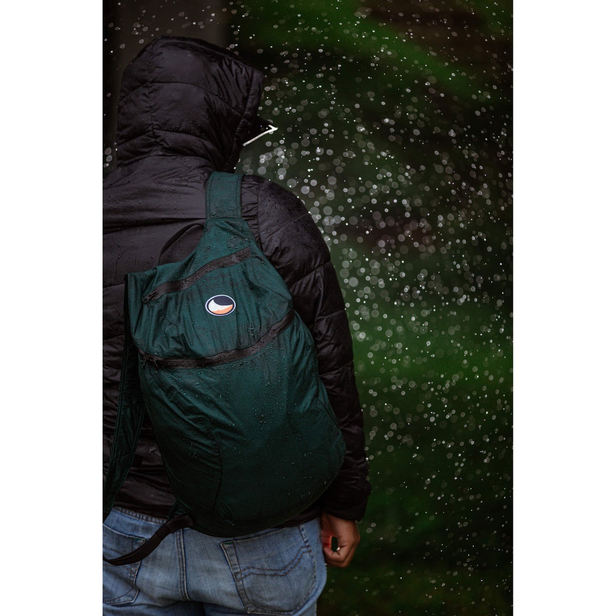 Backpack Plus | Water Resistant Ticket To The Moon TMPBPWR105 Backpacks 25L / Dark Green