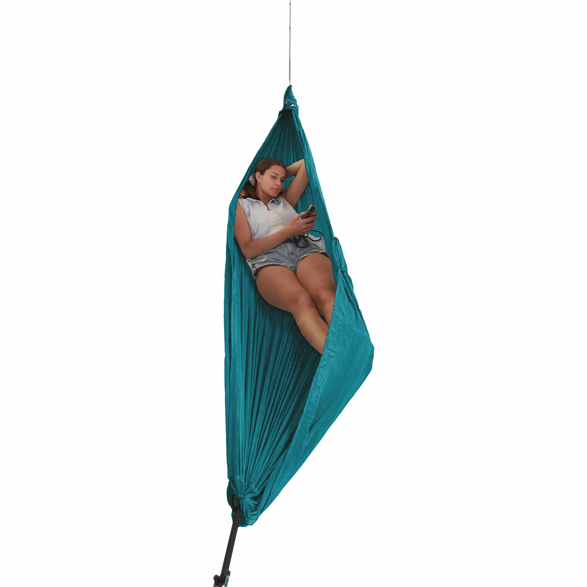 Compact Hammock Ticket To The Moon TMC15 Hammocks 320 x 155 cm / Aqua