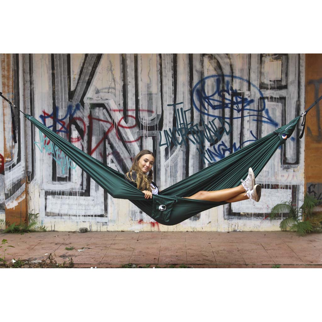 Compact Hammock Ticket To The Moon TMC05 Hammocks 320 x 155cm / Dark Green