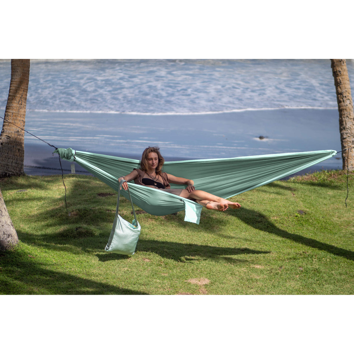 King Size Hammock Ticket To The Moon TMK7371 Hammocks 320 x 230mm / Jade Green/Mint