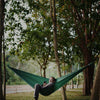 Lightest Hammock Ticket To The Moon TMLR51 Hammocks 320 x 140cm / Forest Green