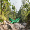 Lightest Hammock Ticket To The Moon TMLR51 Hammocks 320 x 140cm / Forest Green