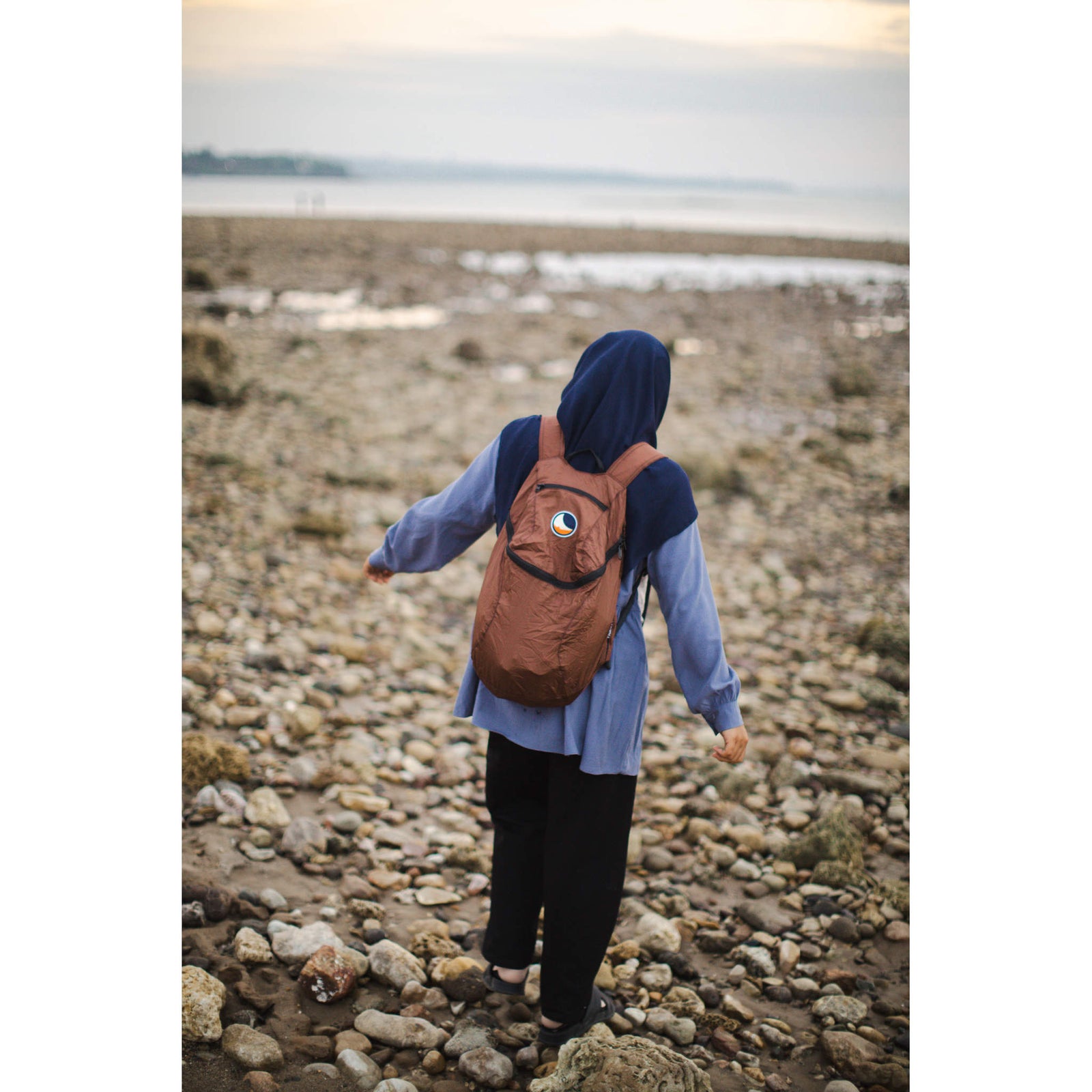 Mini Backpack Ticket To The Moon TMMBP0404 Backpacks 15L / Chocolate