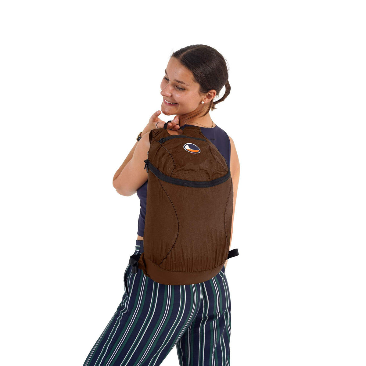 Mini Backpack Ticket To The Moon TMMBP0404 Backpacks 15L / Chocolate