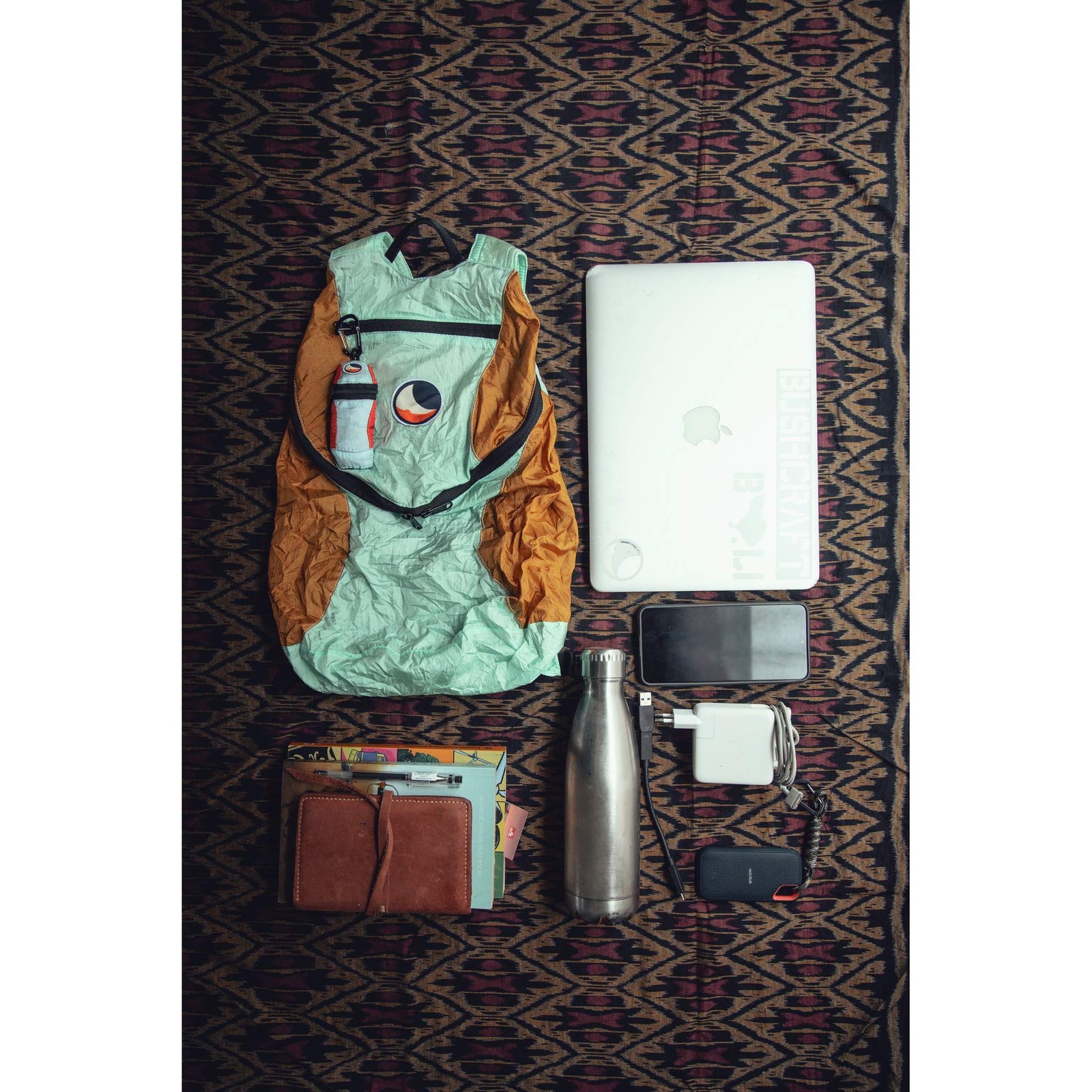 Mini Backpack Ticket To The Moon TMMBP7170 Backpacks 15L / Mint/Sand