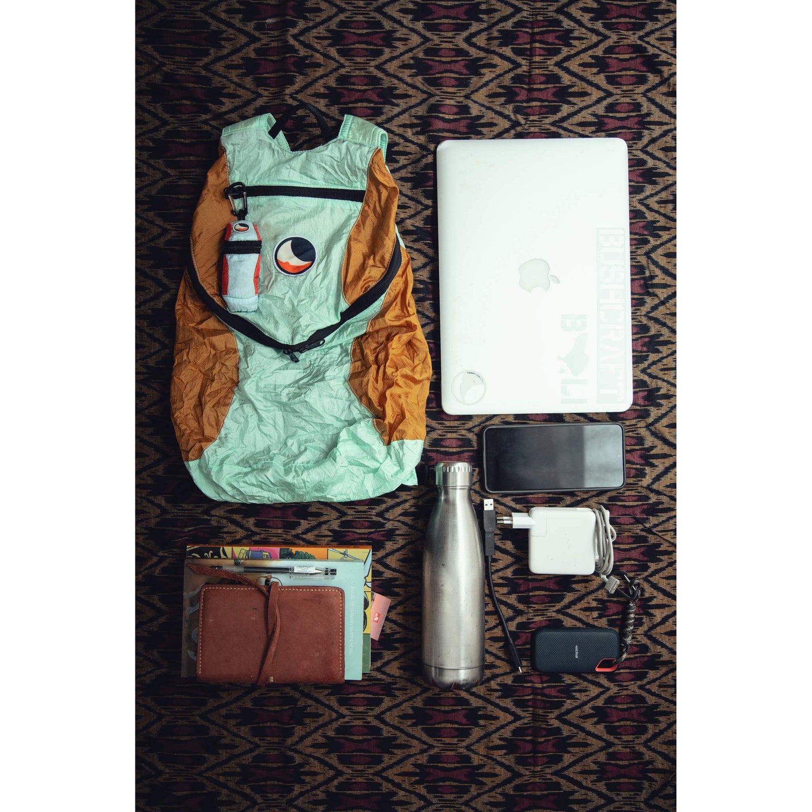 Mini Backpack Ticket To The Moon TMMBP7170 Backpacks 15L / Mint/Sand