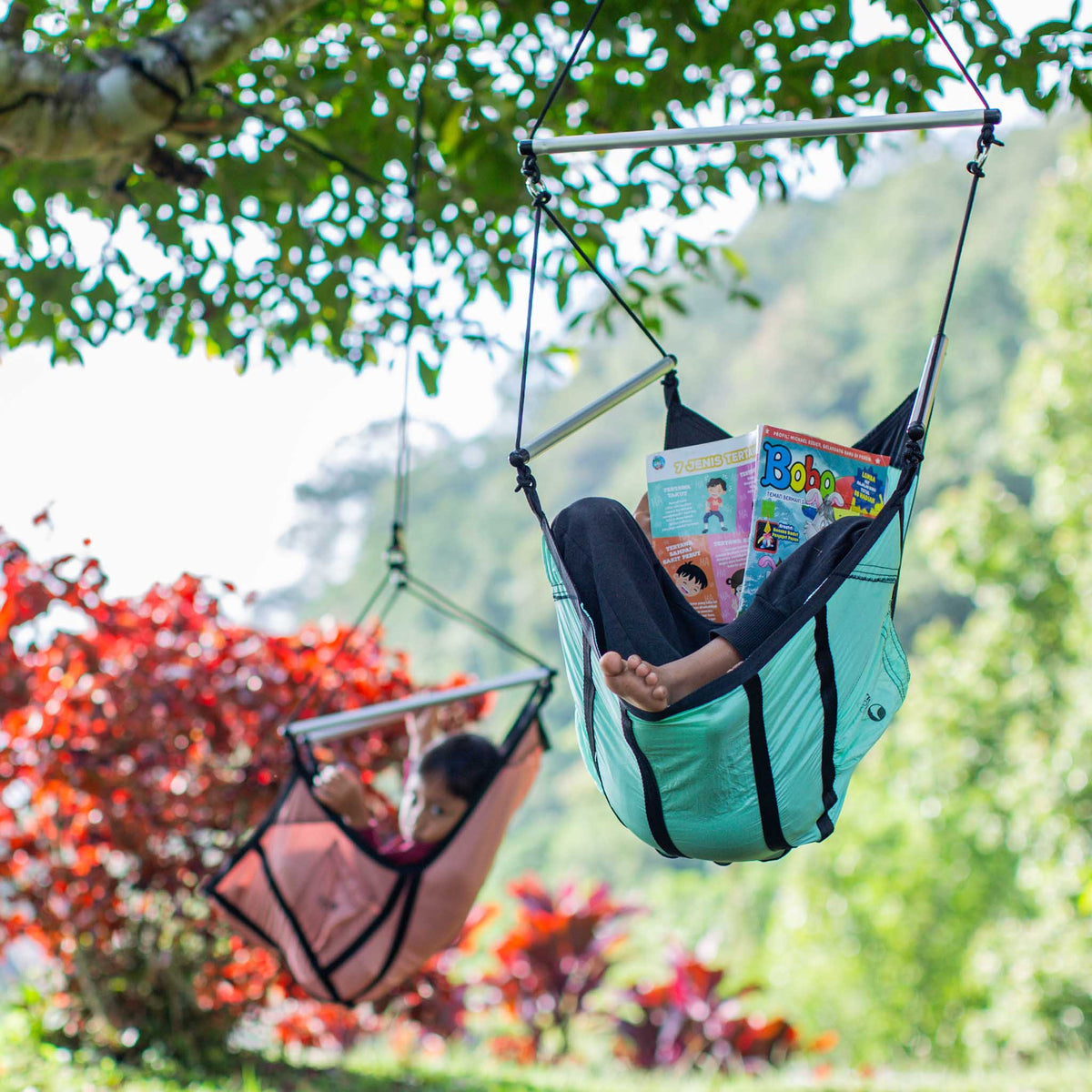 Mini Moon Chair Ticket To The Moon TMMMC71 Hammocks One Size / Mint