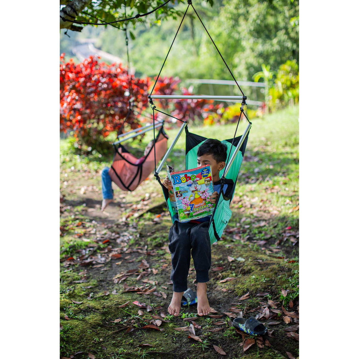 Mini Moon Chair Ticket To The Moon TMMMC76 Hammocks One Size / Peach