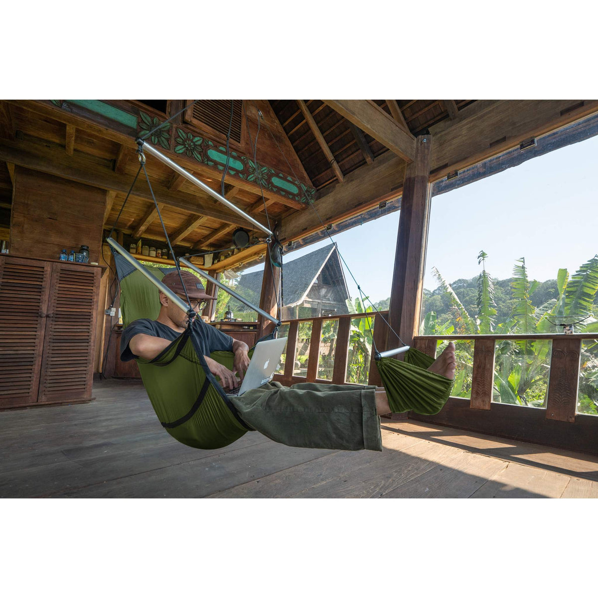 Moon Chair Ticket To The Moon TMMC85 Hammocks One Size / Leaf Green