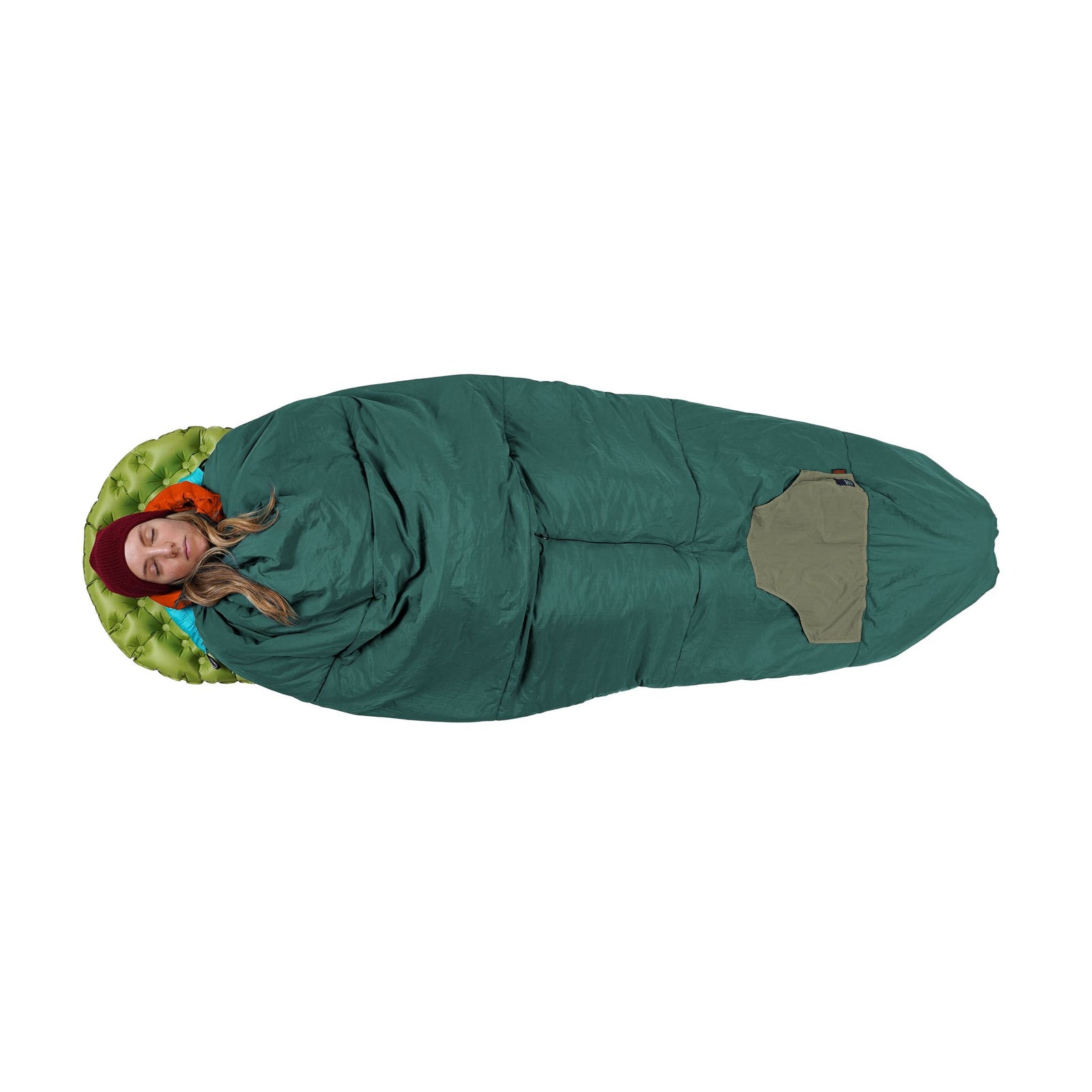 Moonblanket Compact Ticket To The Moon TMBCOM51 Blankets One Size / Forest Green/Light Grey